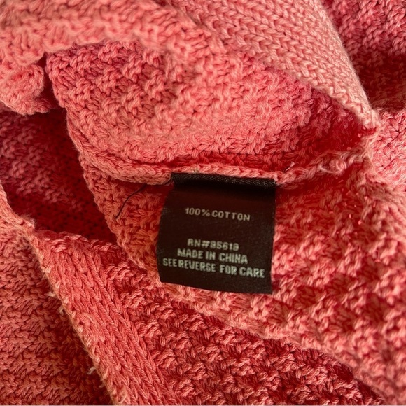 Fever coral sweater NWT oversized faded look size small - Picture 7 of 13